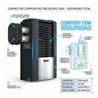 Calefactor Coppens PEL25TB DA 2500 Kcal Multigas Tiro Balanceado